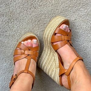 YSL Tribute espadrille sandals